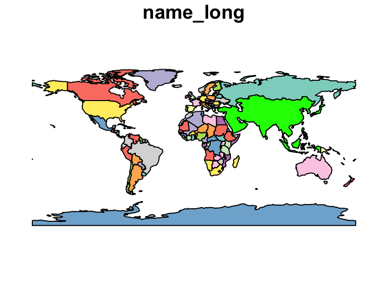 A map showing world country shapes with the continent of Asia highlighted in green as an additional layer.
